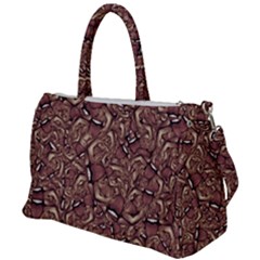 Human Spider Mutant Creatures Motif Random Pattern Duffel Travel Bag by dflcprintsclothing