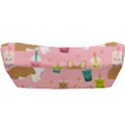 Corgi Bubble Boba Tea Pink Pattern Car Seat Back Cushion  View3