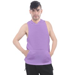Luscious Lavender Hex #cca3e7 Men s Sleeveless Hoodie by dressshop