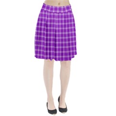 Purple Plaid Tartan 3 Pleated Skirt by dressshop