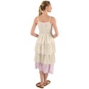 Pink Lace To Cream Yellow Bilinear Gradient Layered Bottom Dress View2