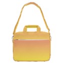 Coral Pink To Electric Yellow Linear Gradient MacBook Pro 15  Shoulder Laptop Bag View1