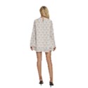 Boho Pattern 3 Round Neck Long Sleeve Bohemian Style Chiffon Mini Dress View4