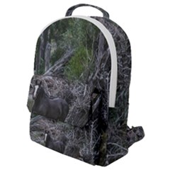 Meadow Landscape, Los Altares, Chubut Province, Argentina Flap Pocket Backpack (small) by dflcprintsclothing