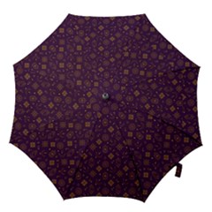 Moon Stars Pattern Hook Handle Umbrellas (large) by Sabxi