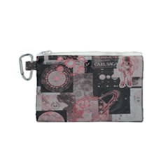 Aesthetic , Aesthetic, Dark Canvas Cosmetic Bag (small) by kyorashop23