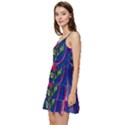 Enchanted Rose Stained Glass Short Frill Dress View2