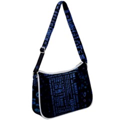 Doctor Who Tardis Zip Up Shoulder Bag by Cemarart