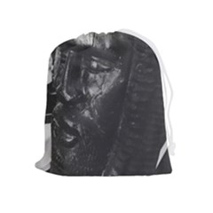 Bob Marley Drawstring Pouch (xl) by bestdesignintheworld