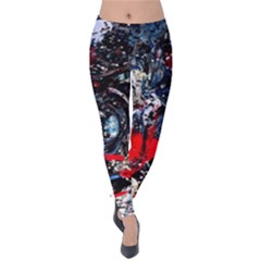 Multiple Desires-1-1 Velvet Leggings by bestdesignintheworld