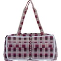 Retro 60s 50s Plaid Pattern 2 Multi Function Bag View1