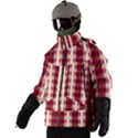 Retro 60s 50s Plaid Pattern 4 Men s Zip Ski and Snowboard Waterproof Breathable Jacket View2