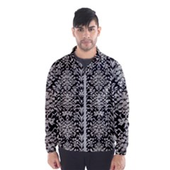 Gothic Leaf Pattern 4 Men s Windbreaker by violetheavensky