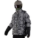Gothic Leaf Pattern 4 Men s Zip Ski and Snowboard Waterproof Breathable Jacket View2