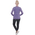 Royal Fractal Pattern 4 Casual Zip Up Jacket View2