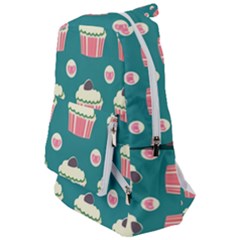 Retro 40s 50s Cupcake Pattern 2 Travelers  Backpack by violetheavensky