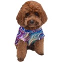 Abstract Fractal Art Swirl Pattern Dog T-Shirt View1