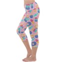 Ice Cream Donut Sweets Candie Capri Yoga Leggings View2