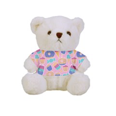Ice Cream Donut Sweets Candie Full Print Cuddly Teddy Bear by Apenda
