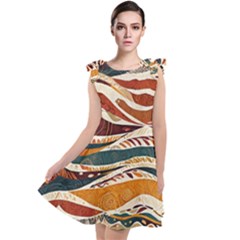 Tribal Collection 5 Tie Up Tunic Dress by retrotoomoderndesigns