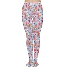 Floral Mix Tights by DinkovaArt