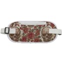 Skull And Roses Flowee Flora Floral Patterns Pattern Rounded Waist Pouch View1