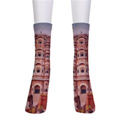 Rajasthan Hawa Mahal Crew Socks by designsbymallika