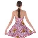Peonies Nature Bloom Blossom Pink Strapless Bra Top Dress View2