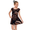 Coffee Beans Kids  Cap Sleeve Dress View1