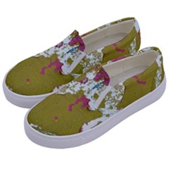 Colorwoven Abstract Print Kids  Canvas Slip Ons by dflcprintsclothing