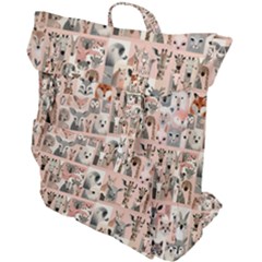Mix Animals Buckle Up Backpack by DinkovaArt