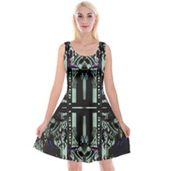 Eclectic Beauty Reversible Velvet Sleeveless Dress by fashionfr3ak