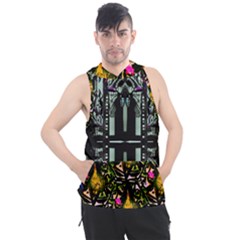 Eclectic Beauty Men s Sleeveless Hoodie by fashionfr3ak