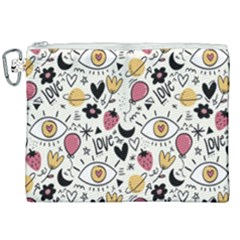 Eye Seesit Canvas Cosmetic Bag (xxl) by Posterlux
