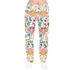 Owenjones Chinese 02 Bright-001 Women Velvet Drawstring Pants by Pixelchicken