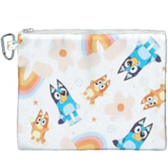 Bluey Canvas Cosmetic Bag (xxxl) by avitendut
