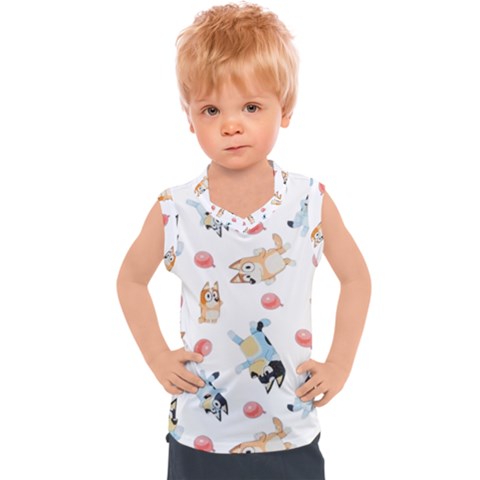 Bluey, Bluey Merch, Bluey Pattern, Bluey Bluey, Bingo, Bluey Design, Bluey Dog Kids  Sport Tank Top by avitendut