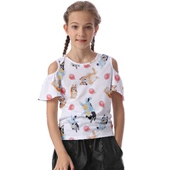 Bluey, Bluey Merch, Bluey Pattern, Bluey Bluey, Bingo, Bluey Design, Bluey Dog Kids  Butterfly Cutout T-shirt by avitendut