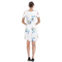 Bluey, Bluey merch, Bluey pattern, Bluey Bluey, bingo, Bluey design, bluey dog Short Sleeve V-neck Flare Dress View2
