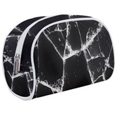 Dark Patch Art Crack Construction Make Up Case (medium) by Tsamara