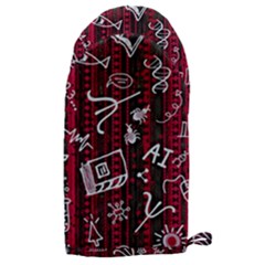 Abstract Pattern Background Microwave Oven Glove by Tsamara