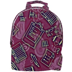 Abstract Art Pattern Design Background Mini Full Print Backpack by Grandong
