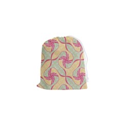 Abstract Pattern Design Scrapbooking Drawstring Pouch (xs) by Paksenen
