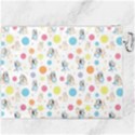 Bluey, Bluey merch, Bluey pattern, Bluey Bluey, bingo, Bluey design, bluey dog Canvas Cosmetic Bag (XXXL) View2
