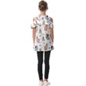 Bluey, Bluey merch, Bluey pattern, Bluey Bluey, bingo, Bluey design, bluey dog Fold Over Open Sleeve Top View2