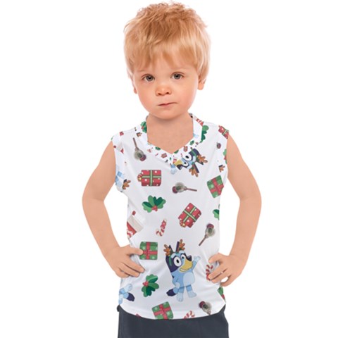 Bluey, Bluey Merch, Bluey Pattern, Bluey Bluey, Bingo, Bluey Design, Bluey Dog Kids  Sport Tank Top by avitendut