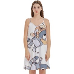 Bluey, Bluey Merch, Bluey Pattern, Bluey Bluey, Bingo, Bluey Design, Bluey Dog Mini Camis Dress With Pockets by avitendut
