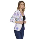 Bluey, Bluey merch, Bluey pattern, Bluey Bluey, bingo, Bluey design, bluey dog Women s One-Button 3/4 Sleeve Short Jacket View3