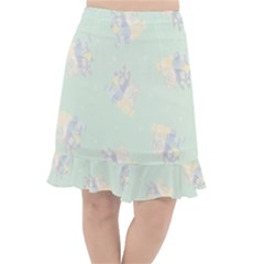 Bluey, Bluey Merch, Bluey Pattern, Bluey Bluey, Bingo, Bluey Design, Bluey Dog Fishtail Chiffon Skirt by avitendut