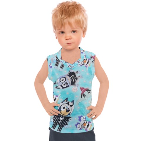Bluey, Bluey Merch, Bluey Pattern, Bluey Bluey, Bingo, Bluey Design, Bluey Dog Kids  Sport Tank Top by avitendut